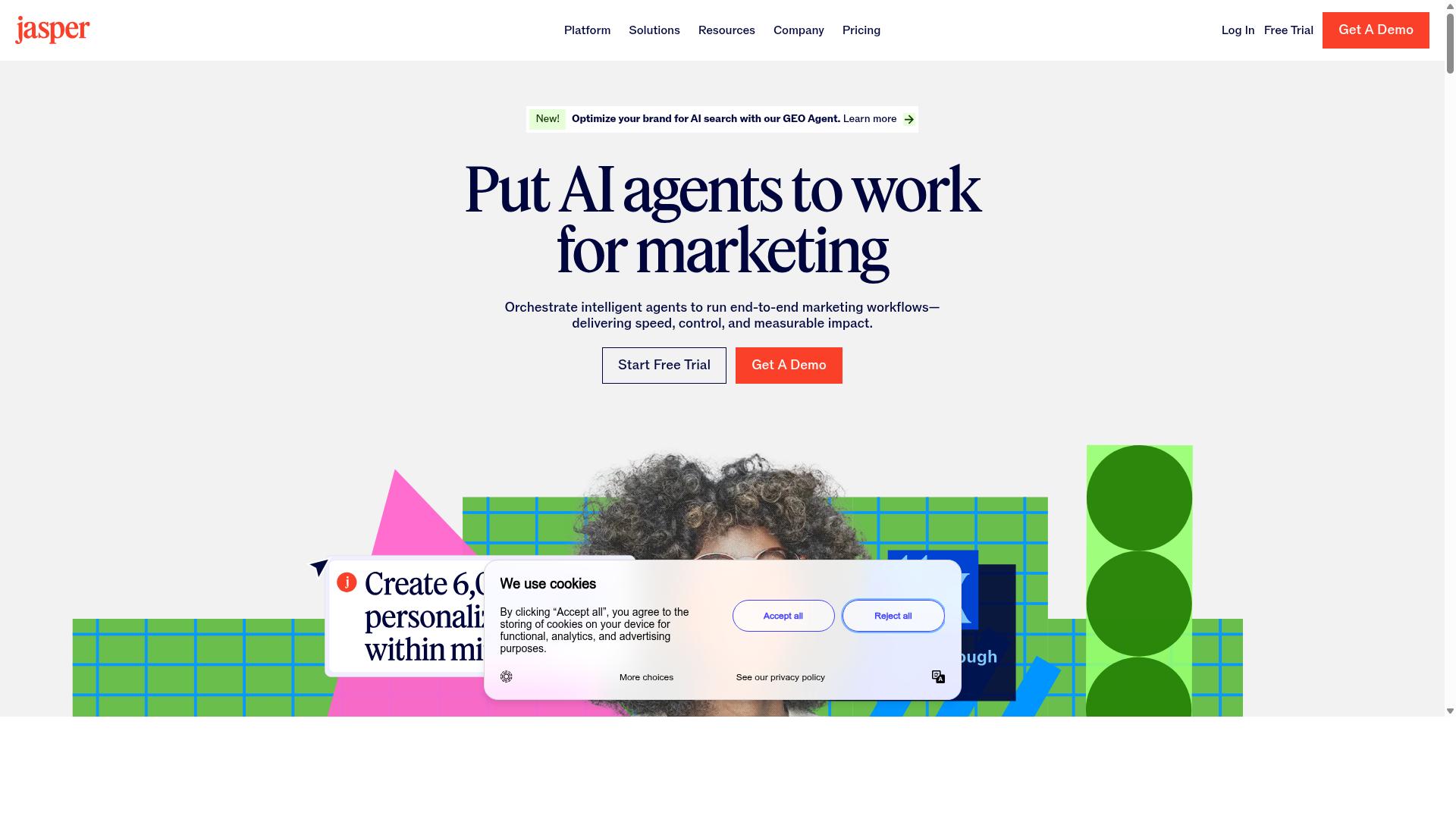 Jasper website